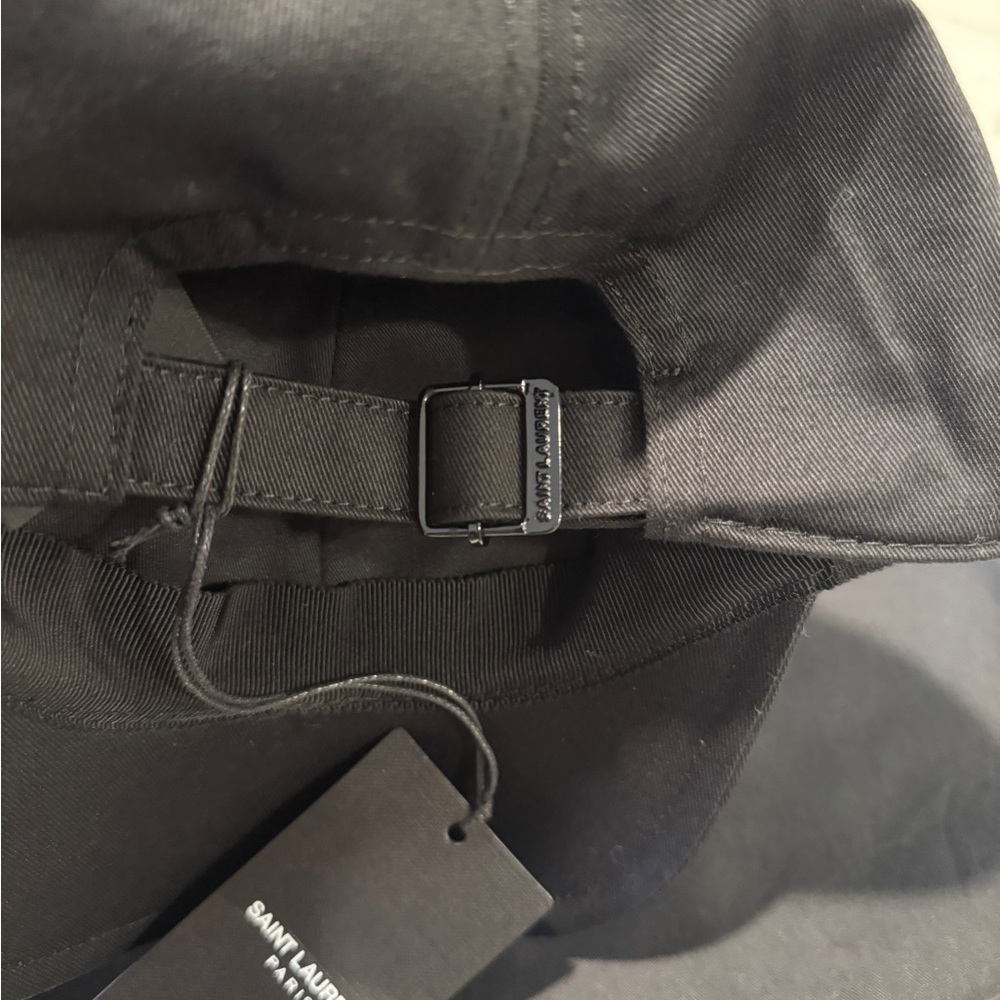 NWT Saint Laurent Cotton Baseball Cap - Picture 3 of 3